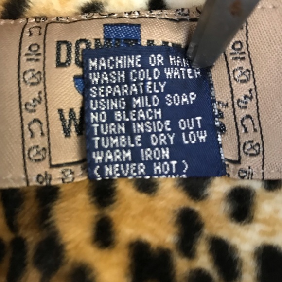 Leopard Punk Jacket Medium Don't Mess with Texas - Picture 4 of 8